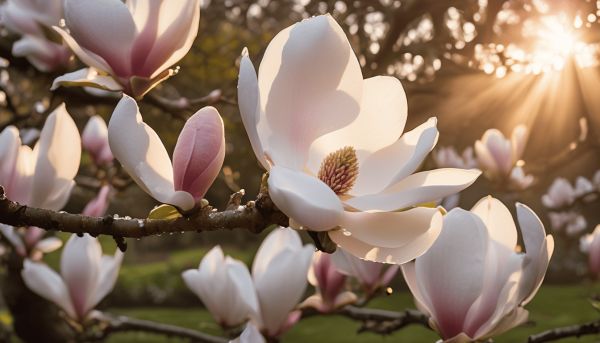 La floraison des magnolias : un spectacle printanier fascinant