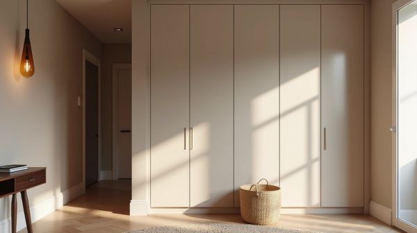 Optimisez l'entrée de votre maison avec un placard sur mesure