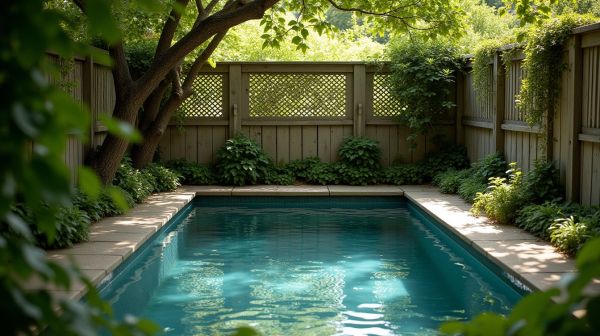 Petite piscine enterrée : les dimensions qui passent sans permis de construire